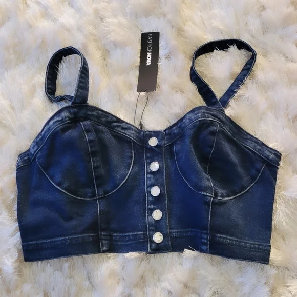 Denim Corset - Picture 3 of 3